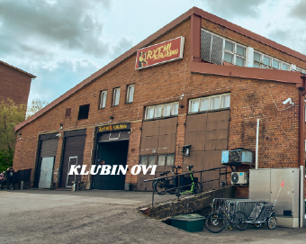Kuva Rytmikorjaamon klubin ovesta